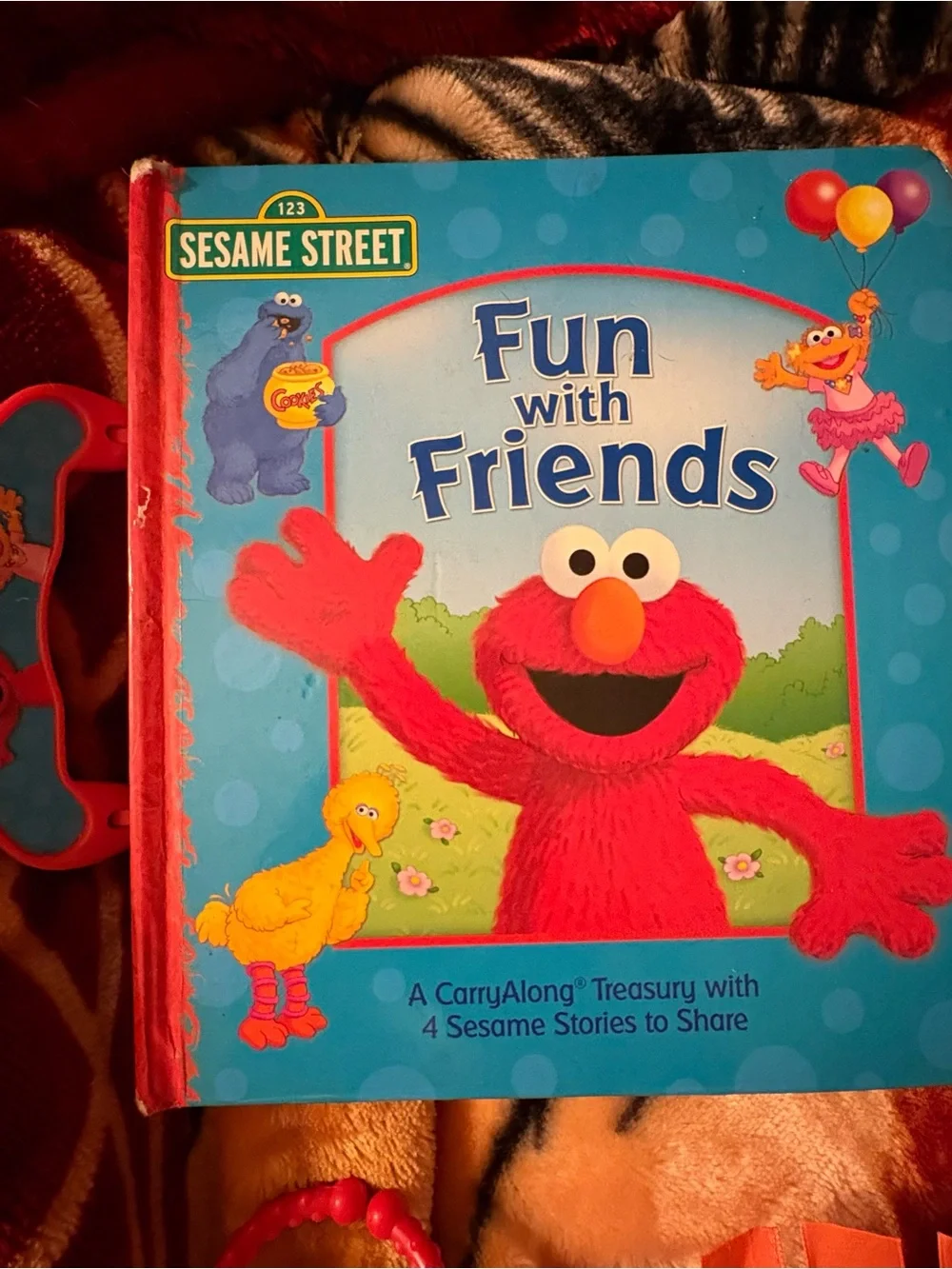 Sesame Street & Baby Learning Book Lot Elmo ABC Touch & Feel 4 Books